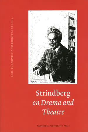 Strindberg on Drama and Theatre