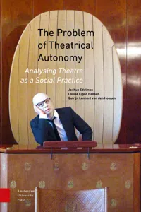 The Problem of Theatrical Autonomy_cover