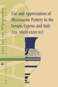 Use and Appreciation of Mycenaean Pottery_cover