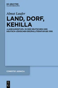 Land, Dorf, Kehilla_cover