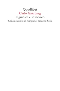 Il giudice e lo storico_cover