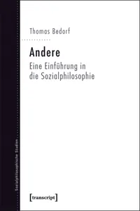 Sozialphilosophische Studien_cover