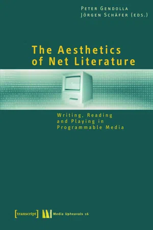The Aesthetics of Net Literature