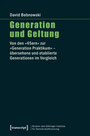 Studien des Göttinger Instituts für Demokratieforschung zur Geschichte politischer und gesellschaftlicher Kontroversen