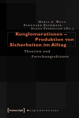 Konglomerationen - Studien zu Alltagspraktiken subjektiver Absicherung