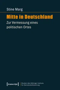 Studien des Göttinger Instituts für Demokratieforschung zur Geschichte politischer und gesellschaftlicher Kontroversen_cover