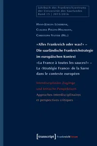 Jahrbuch des Frankreichzentrums_cover