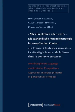 Jahrbuch des Frankreichzentrums