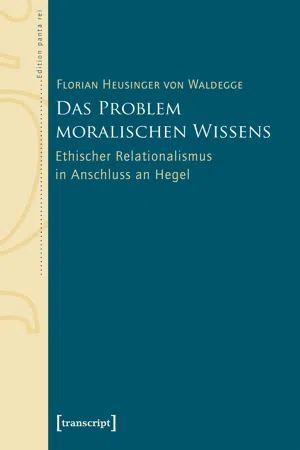 Das Problem moralischen Wissens