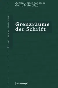 Literalität und Liminalität_cover