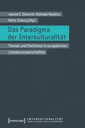 Interkulturalität. Studien zu Sprache, Literatur und Gesellschaft