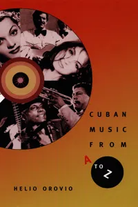 Cuban Music from A to Z_cover