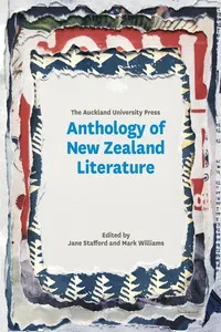 The Auckland University Press Anthology of New Zealand Literature_cover