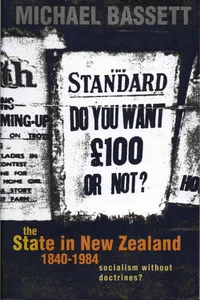 The State in New Zealand, 1840-198_cover