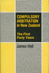 Compulsory Arbitration in New Zealand_cover