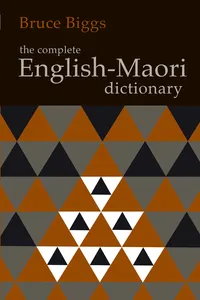 The Complete English–Maori Dictionary_cover