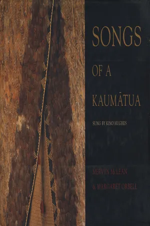 Songs of Kaumatua