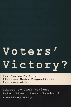 Book cover image for: Voters' Victory