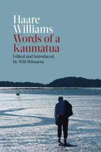 Haare Williams: Words of a Kaumatua_cover