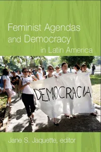 Feminist Agendas and Democracy in Latin America_cover