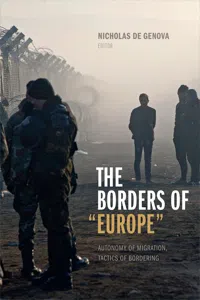 The Borders of "Europe"_cover