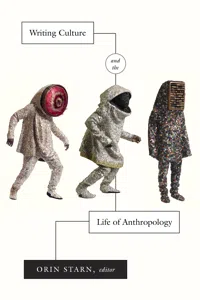 Writing Culture and the Life of Anthropology_cover