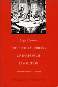 The Cultural Origins of the French Revolution_cover