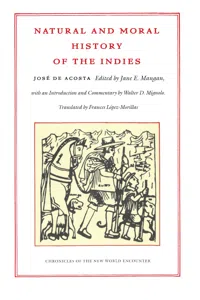 Natural and Moral History of the Indies_cover