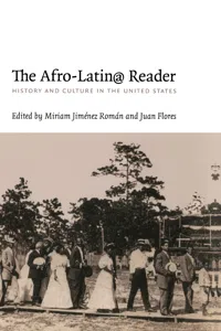 The Afro-Latin@ Reader_cover