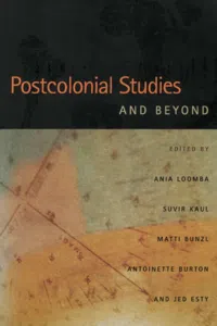 Postcolonial Studies and Beyond_cover