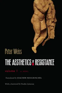 The Aesthetics of Resistance, Volume I_cover