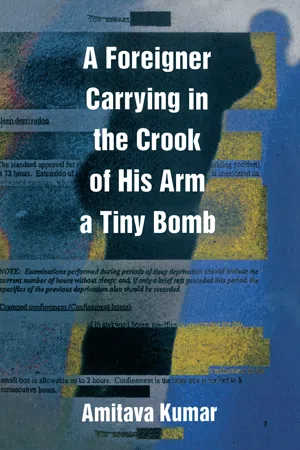 A Foreigner Carrying in the Crook of His Arm a Tiny Bomb