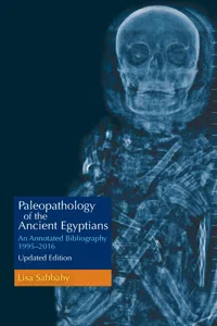 Paleopathology of the Ancient Egyptians_cover