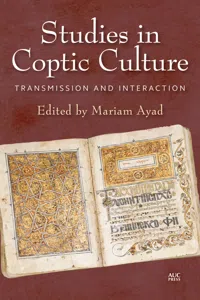 Studies in Coptic Culture_cover