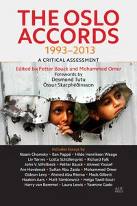 The Oslo Accords 1993–2013_cover