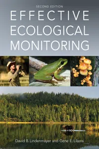 Effective Ecological Monitoring_cover
