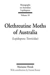 Monographs on Australian Lepidoptera Series_cover