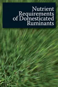 Nutrient Requirements of Domesticated Ruminants_cover