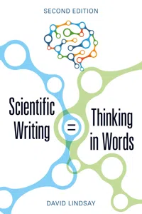 Scientific Writing = Thinking in Words_cover