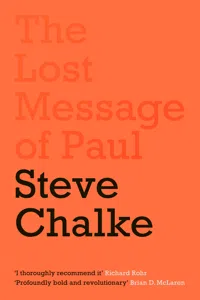 The Lost Message of Paul_cover