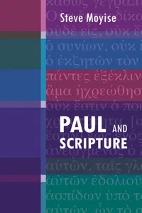 Paul and Scripture_cover