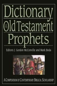 Dictionary of the Old Testament: Prophets_cover