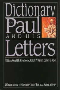 Dictionary of Paul and his letters_cover