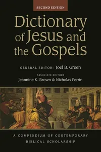 Dictionary of Jesus and the Gospels_cover