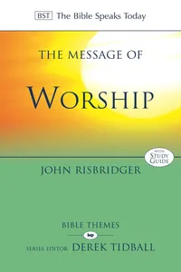 The Message of Worship_cover