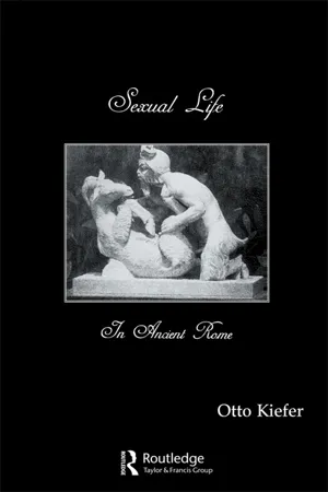 Sexual Life In Ancient Rome