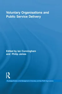 Voluntary Organizations and Public Service Delivery_cover