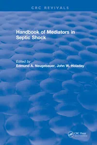 Handbook of Mediators in Septic Shock_cover