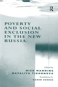 Poverty and Social Exclusion in the New Russia_cover