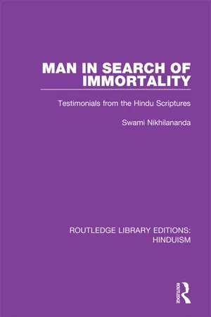 Man in Search of Immortality